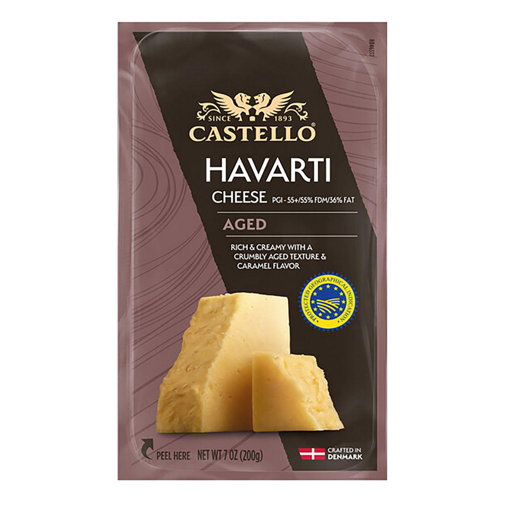Castello Danish Havarti Cheese - Aged, 7 oz