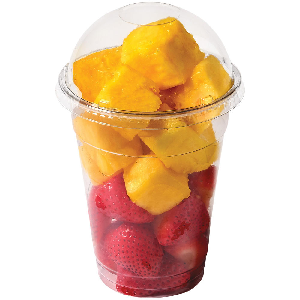 H-E-B Fresh Pineapple & Strawberries Fruit Cup, Avg. 0.75 lb