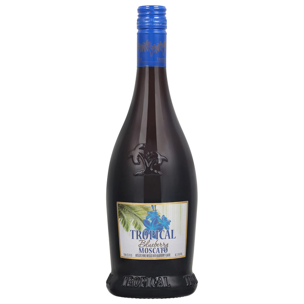 Tropical Blueberry Moscato Italy Red Wine, 25.30 oz