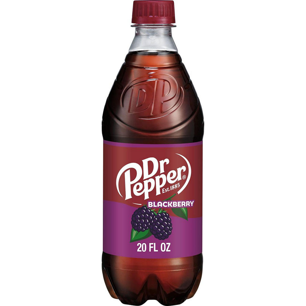 Dr Pepper Blackberry Soda, 20 oz