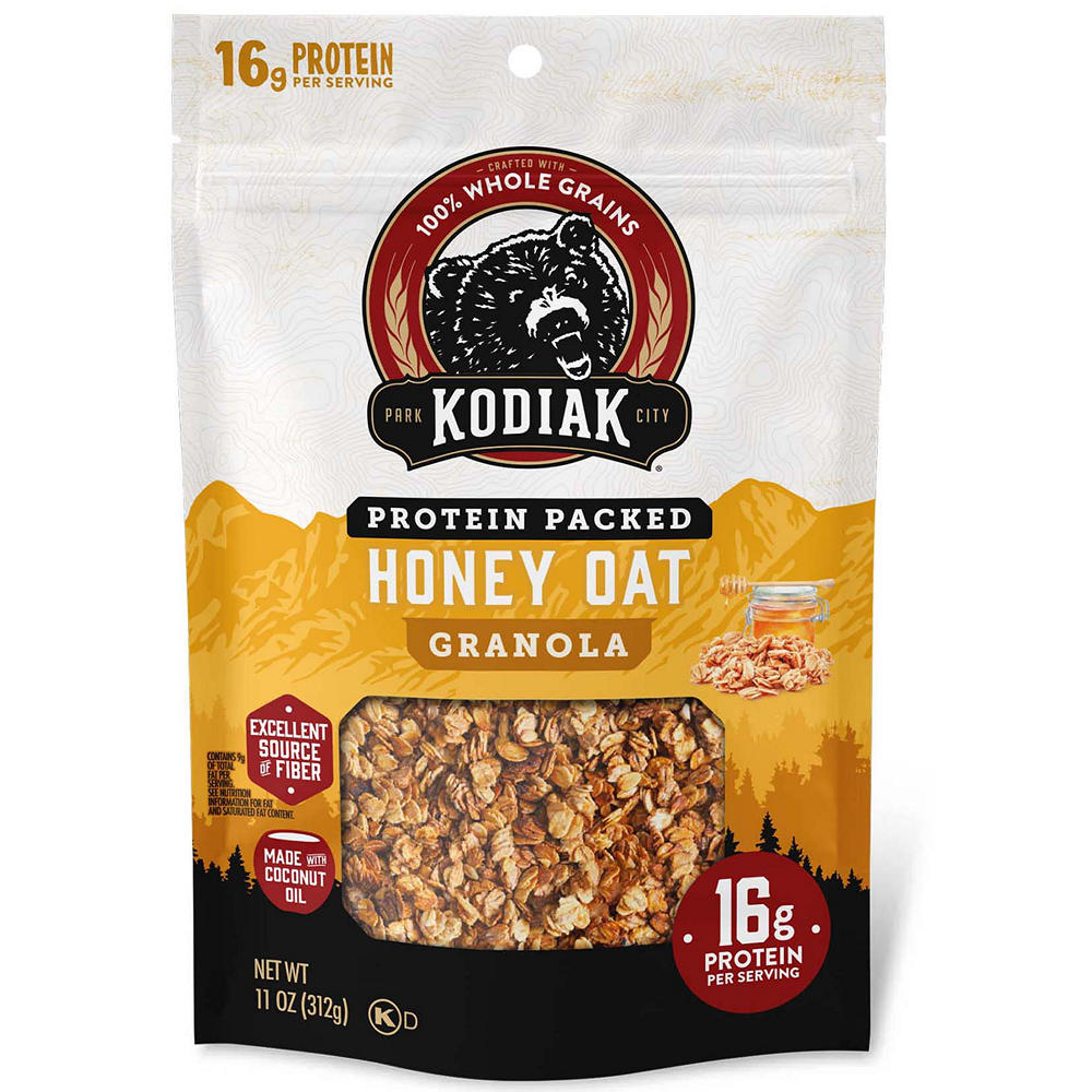 Kodiak 16g Protein Honey Oat Granola, 11 oz