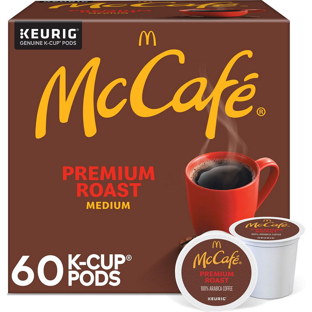 McCafe Premium Roast Medium Roast Single-Serve Coffee K-Cups, 60 ct