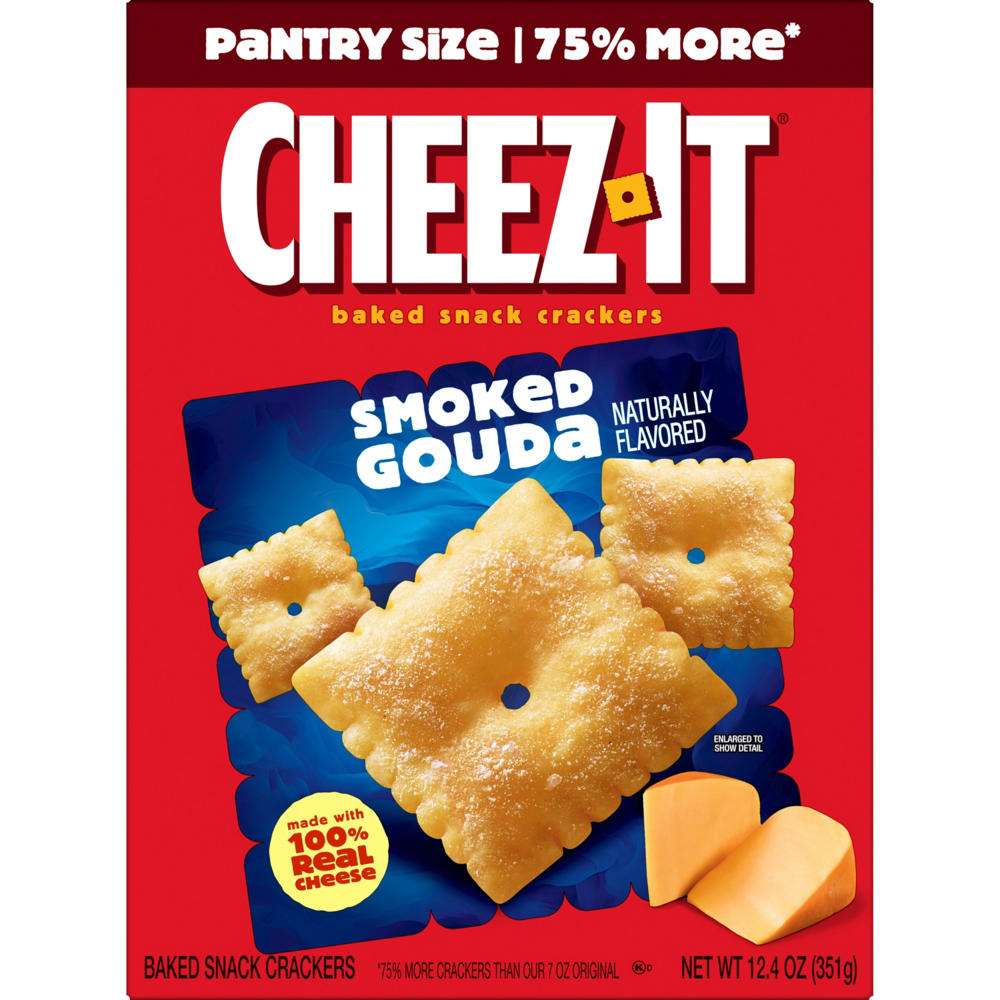 Cheez-It Smoked Gouda Crackers, 12.4 oz