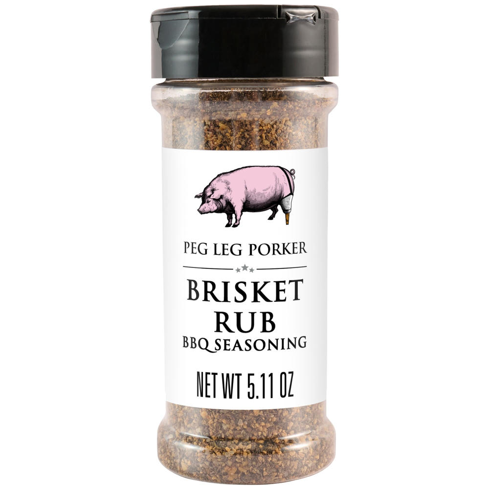 Peg Leg Porker Brisket BBQ Seasoning, 5.1 oz