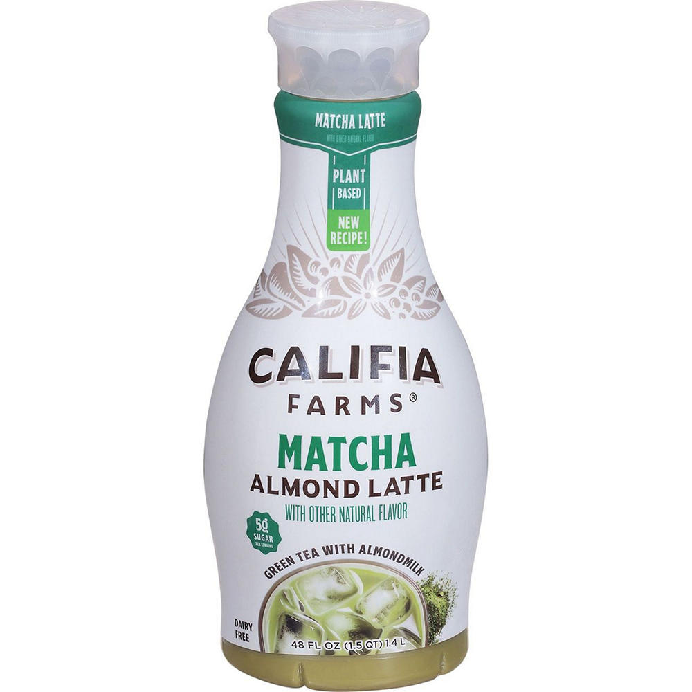 Califia Farms Matcha Almond Latte, 48 oz