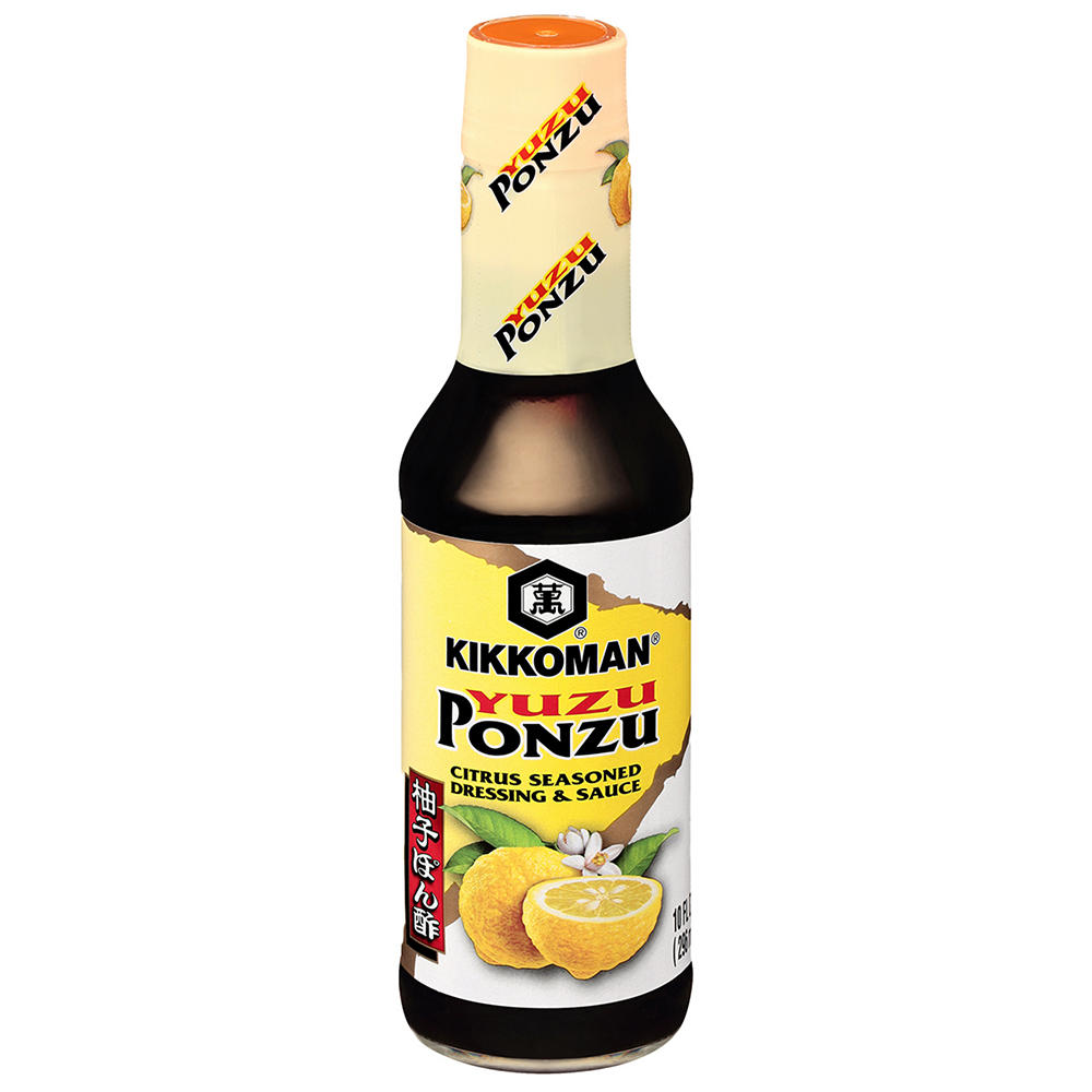 Kikkoman Yuzu Ponzu Citrus-Seasoned Dressing & Sauce, 10 oz