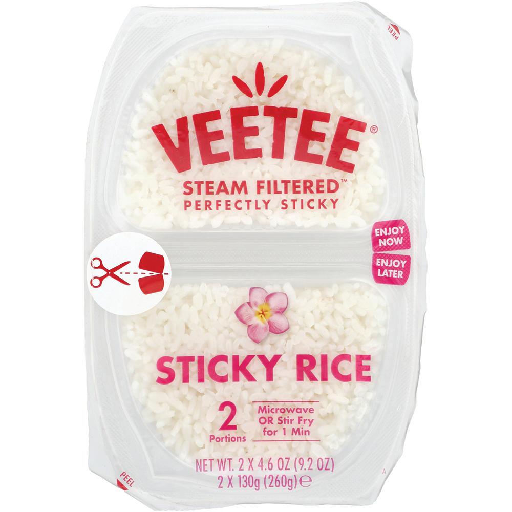 Veetee Sticky Rice Duo Pots, 9.2 oz