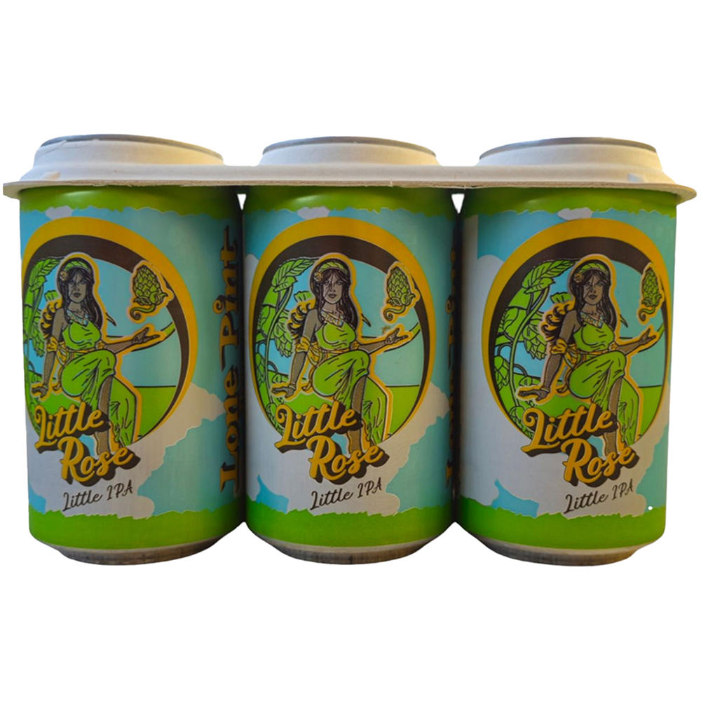 Lone Pint Brewery Little Rose Little IPA Craft Beer, 6 pk