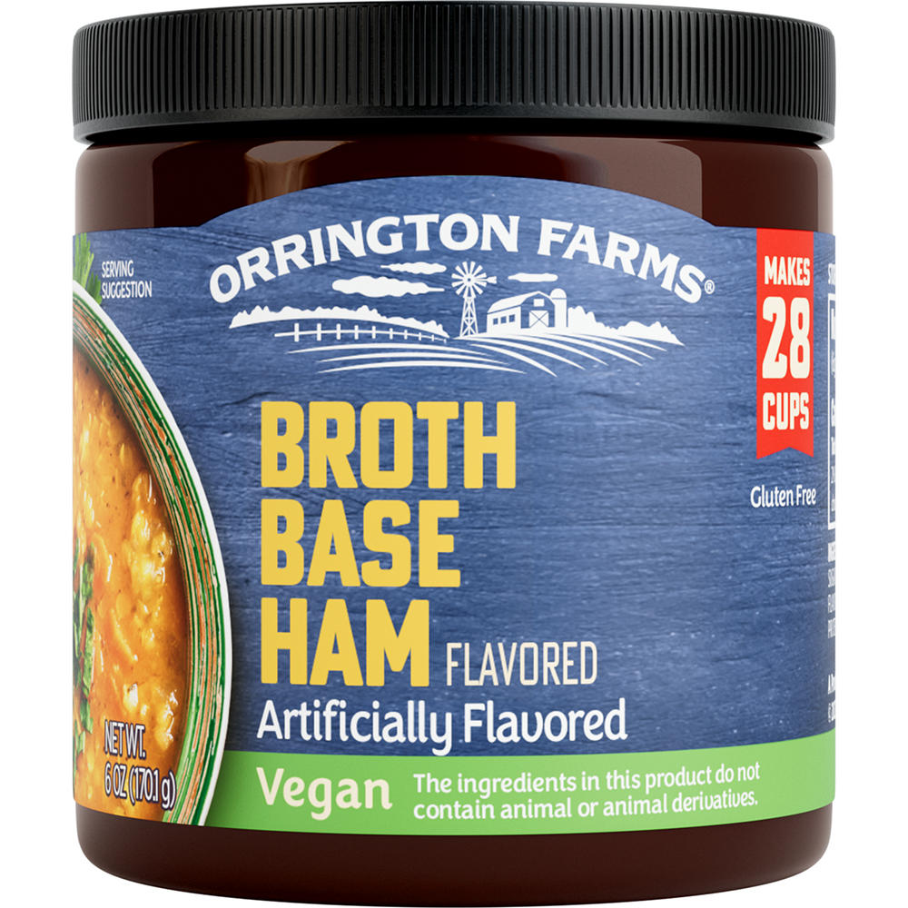 Orrington Farms Vegan Broth Base Ham, 6 oz