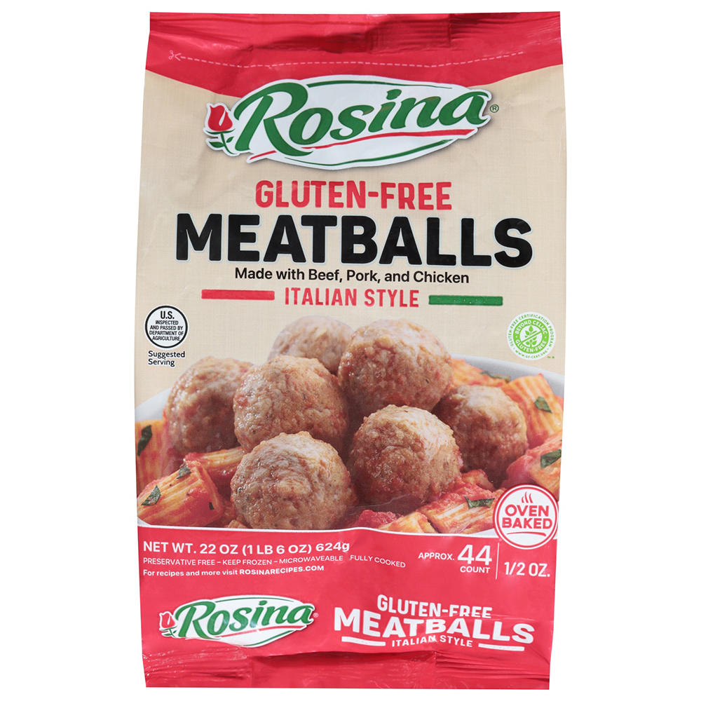 Rosina Gluten Free Meatballs, 22 oz