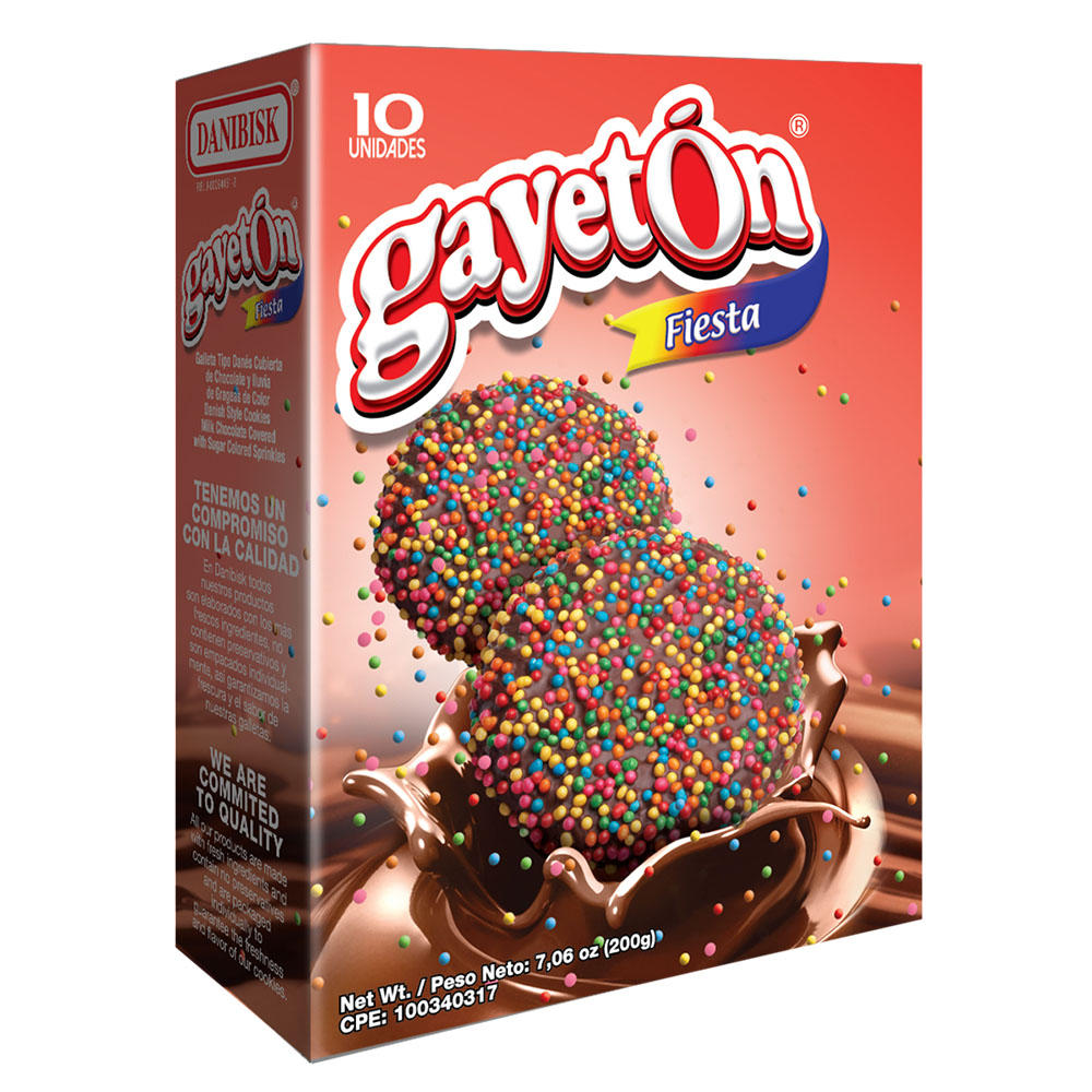 Danibisk Gayetón Fiesta Cookies, 7.05 oz