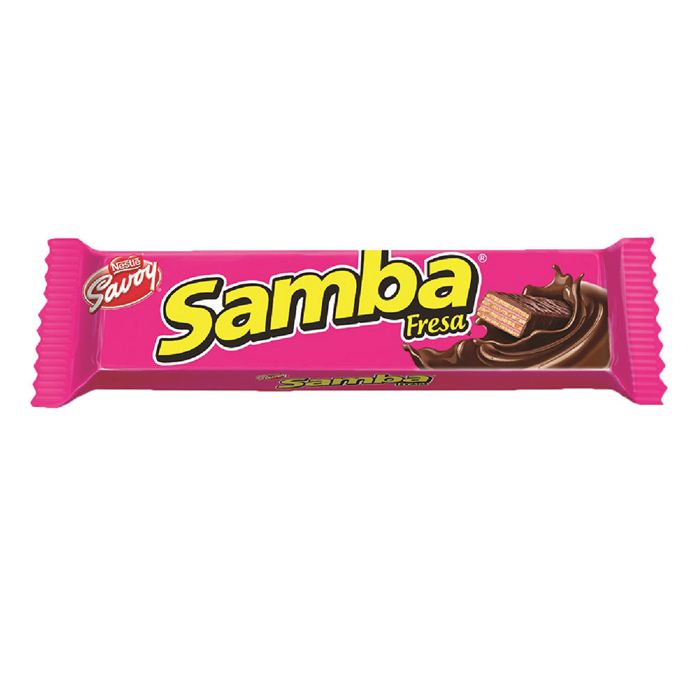 Nestle Savoy Samba Fresa Chocolate Bars, 22.4 oz
