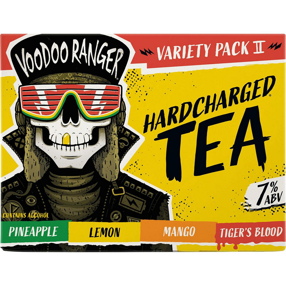 Voodoo Ranger Hardcharged Hard Tea Variety 12 pk Cans, 12 oz