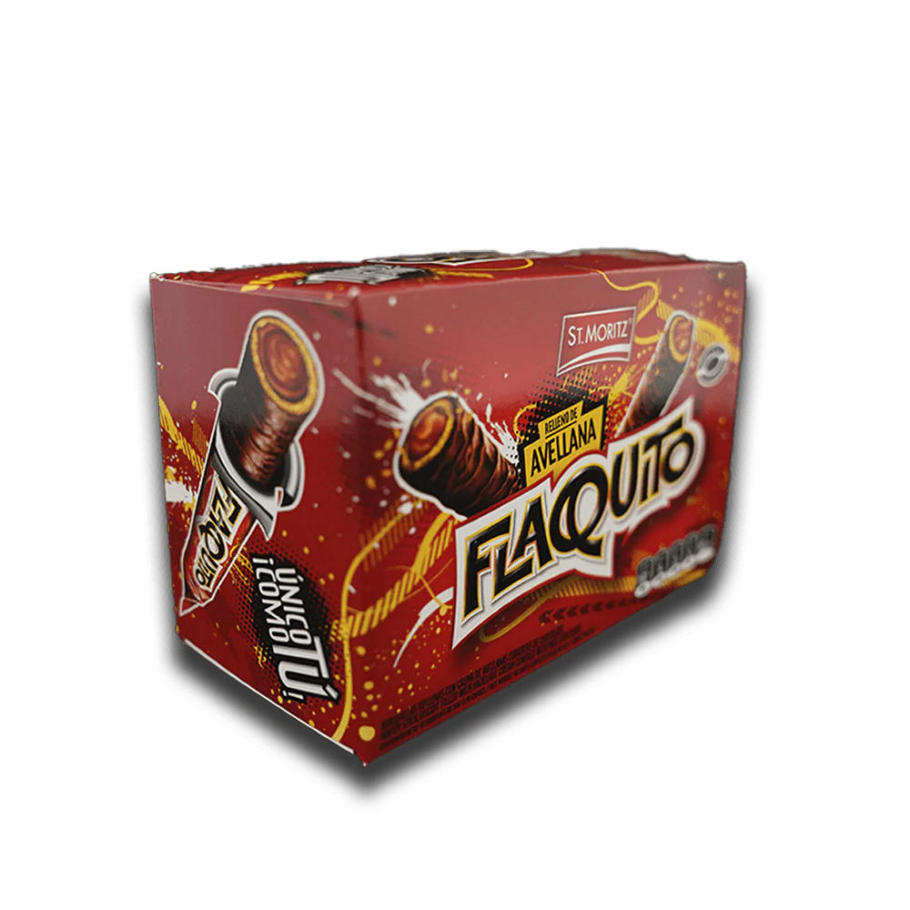 St. Moritz Flaquito Avellana Hazelnut Chocolate Bars, 4.23 oz
