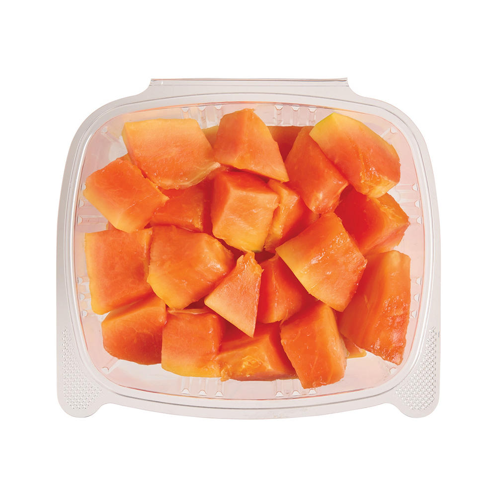 H-E-B Fresh Cut Papaya - Large, Avg. 1.4 lbs