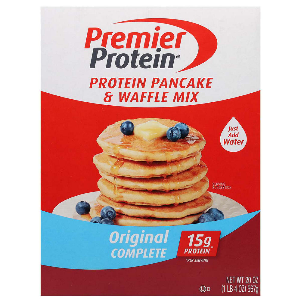 Premier Protein 15g Protein Pancake & Waffle Mix Original Complete, 20 oz