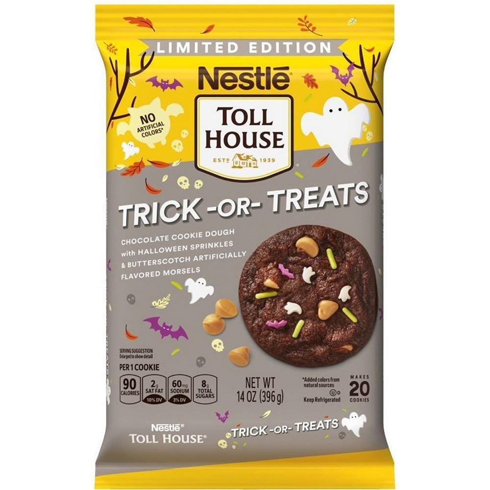 Nestle Toll House Trick Or Treats Cookie Dough - Chocolate, 20 ct