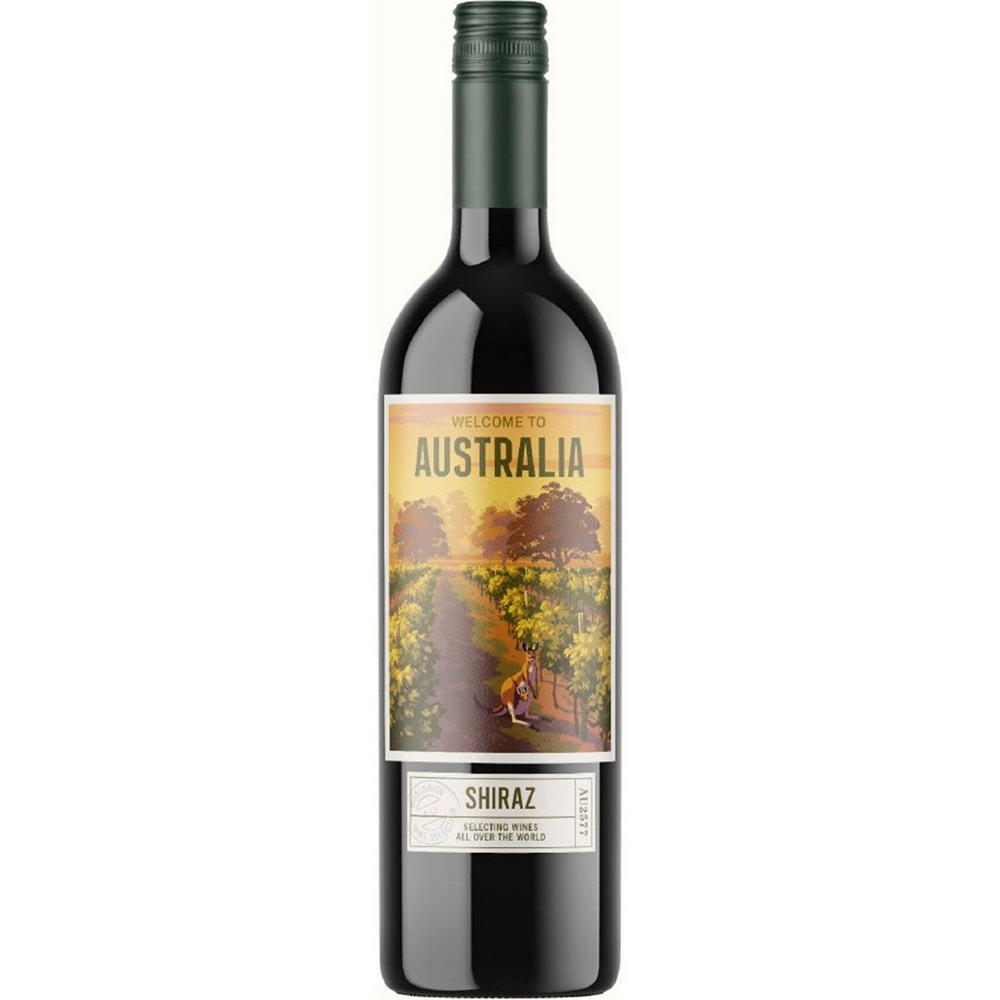 Welcome to Australia Shiraz Red Wine, 750 mL
