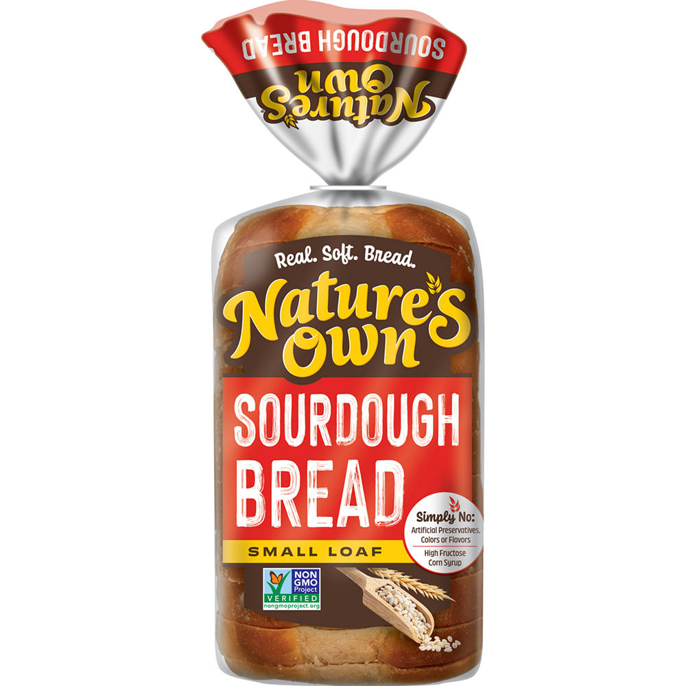 Nature's Own Small Loaf Sliced Sourdough Sandwich Bread, 12 oz