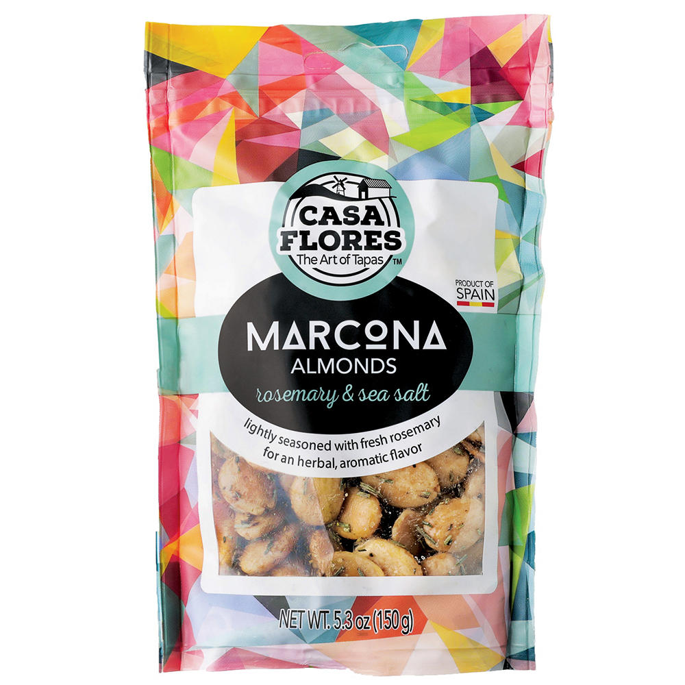 Casa Flores Marcona Almonds - Rosemary & Sea Salt, 5.3 oz