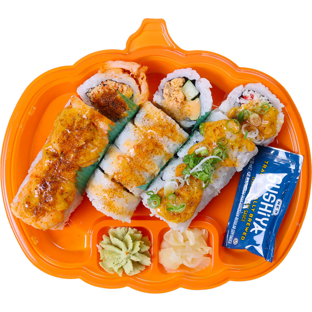 H-E-B Sushiya Cajun Combo Sushi Roll Combo Pack, 15 pc