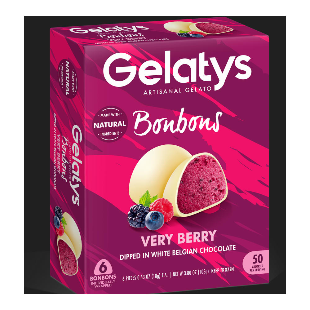 Gelatys Bonbons Very Berry, 6 ct