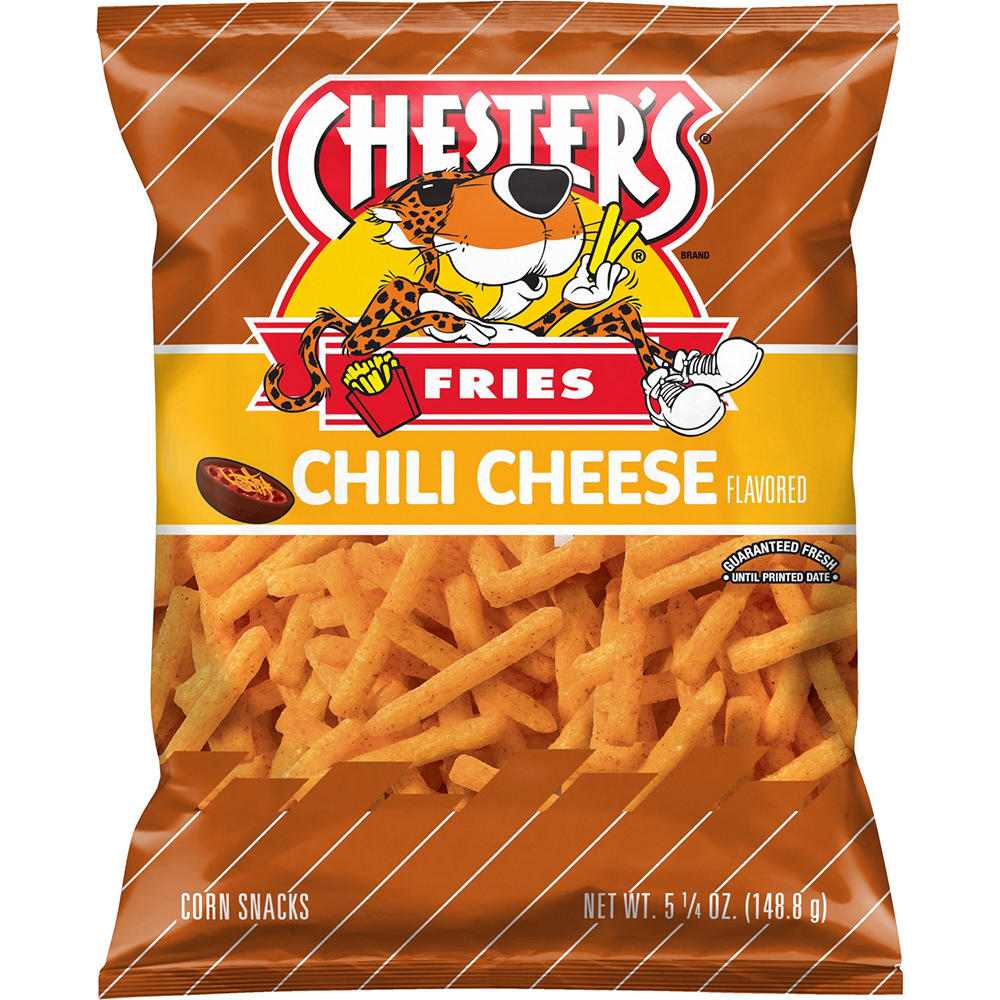 Chester's Chili Cheese Flavored Fries Corn Snacks, 5.25 oz