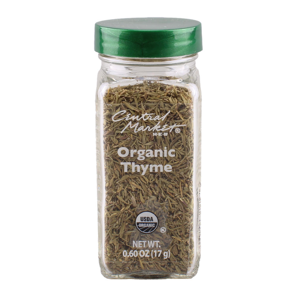Central Market Organics Whole Thyme Spice, 0.6 oz
