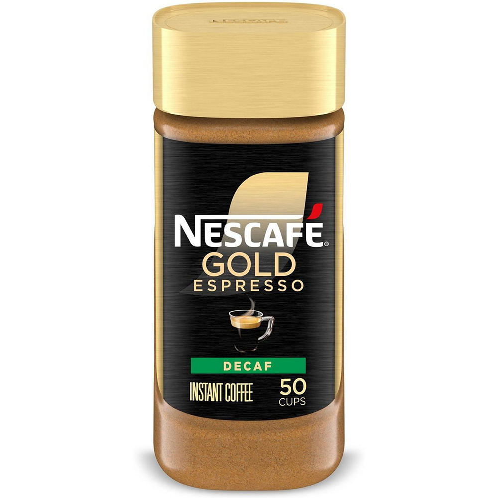 Nescafe Gold Decaf Expresso Instant Coffee Mix, 3.5 oz