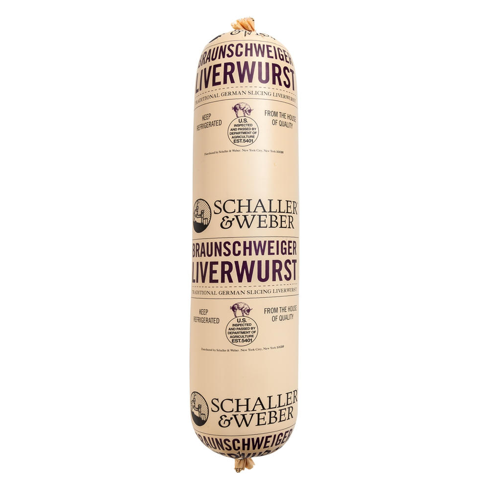 Schaller & Weber Braunschweiger Liverwurst, lb