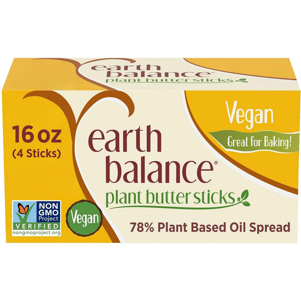 Earth Balance Vegan Buttery Sticks, 4 ct