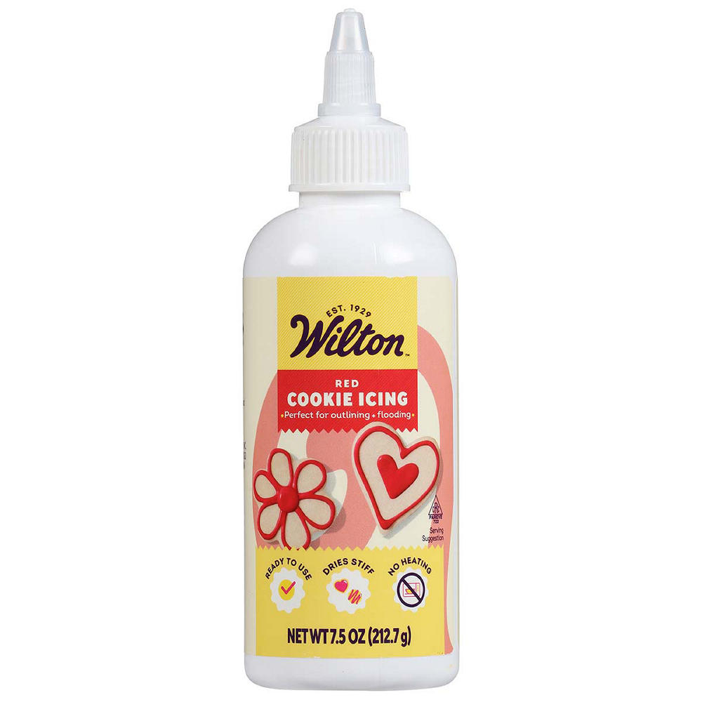 Wilton Red Cookie Icing, 7.5 oz