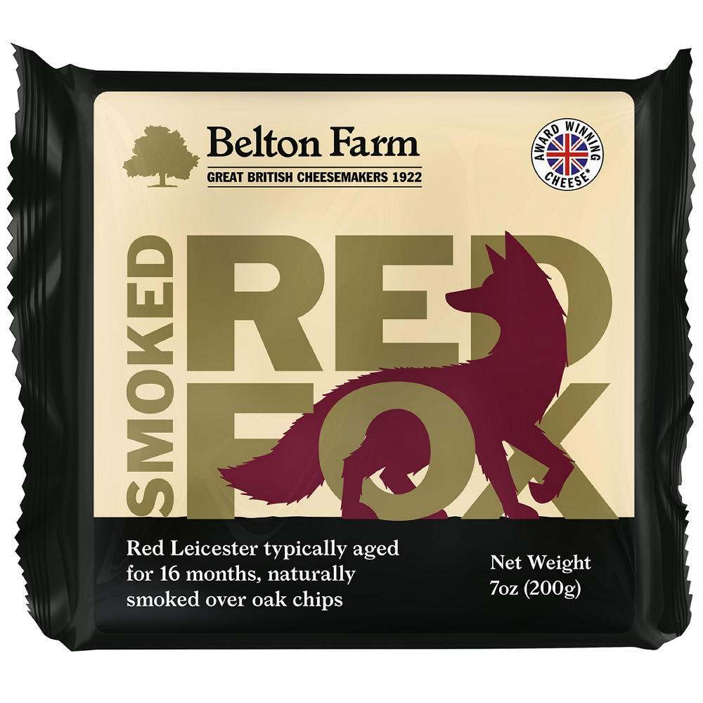 Belton Farms Smoked Red Fox Cheddar Cheese, 7 oz