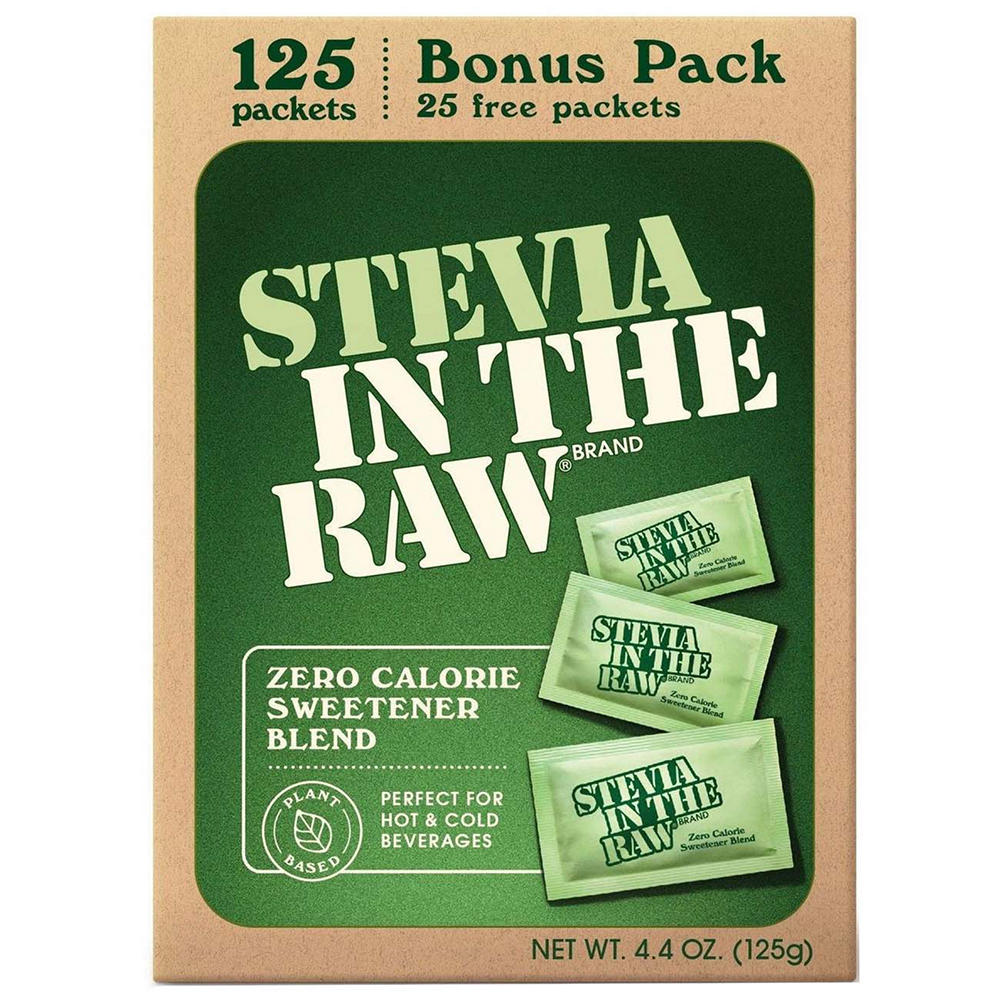 Stevia In The Raw Zero Calorie Sweetener Packets, 125 ct