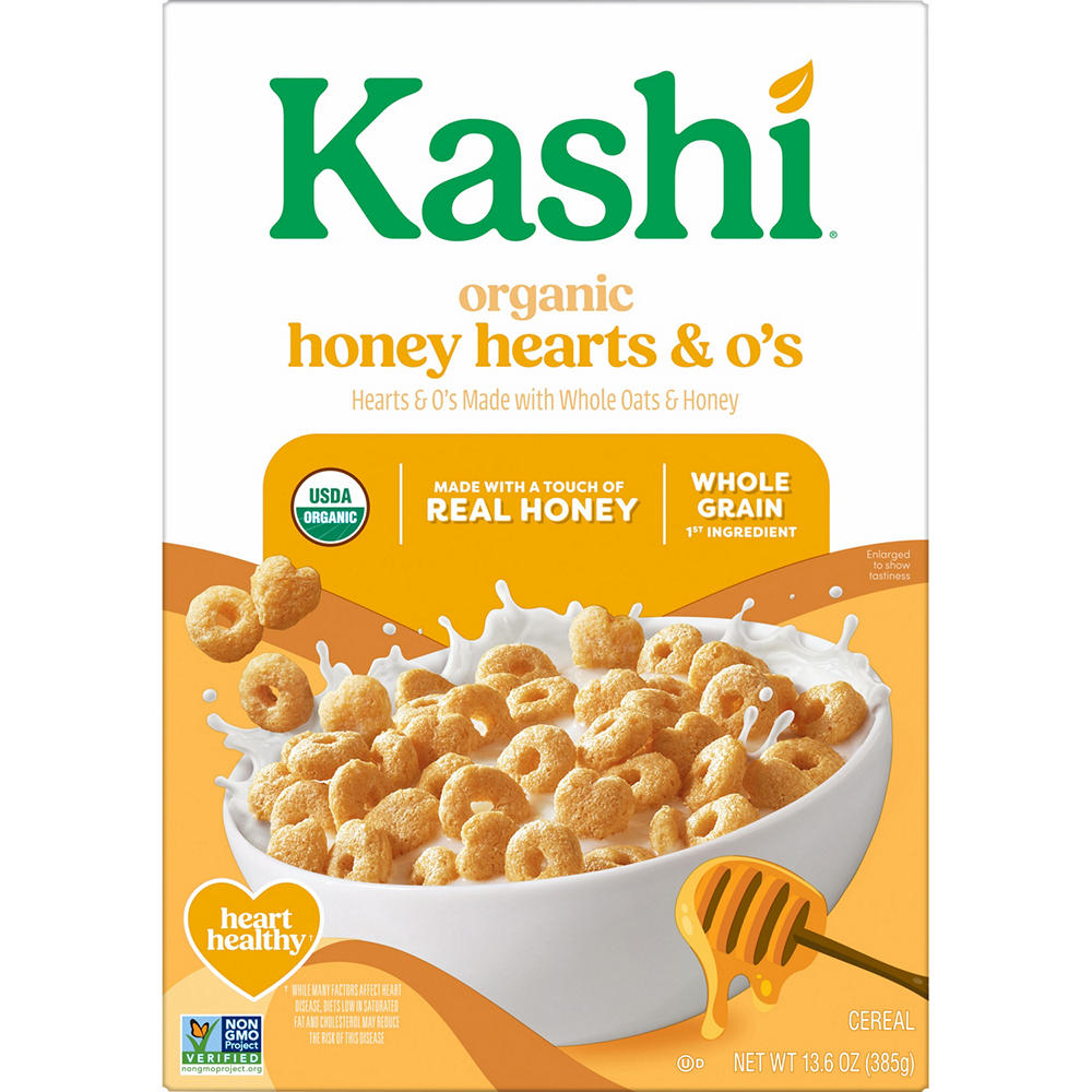 Kashi Organic Honey Toasted Cereal, 13.6 oz