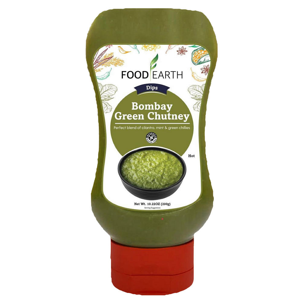 Food Earth Bombay Green Chutney, 10.22 oz