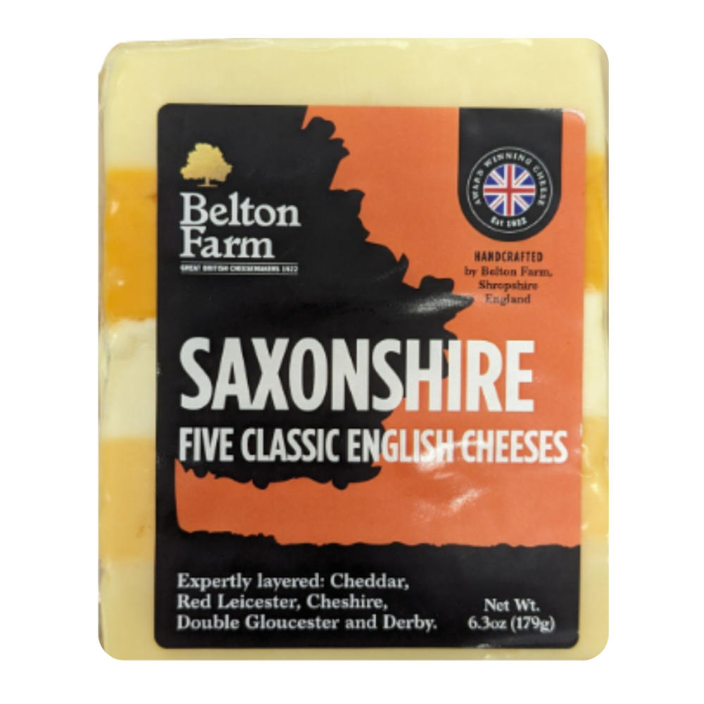 Belton Farms Saxonshire Cheddar Cheese, 6.3 oz