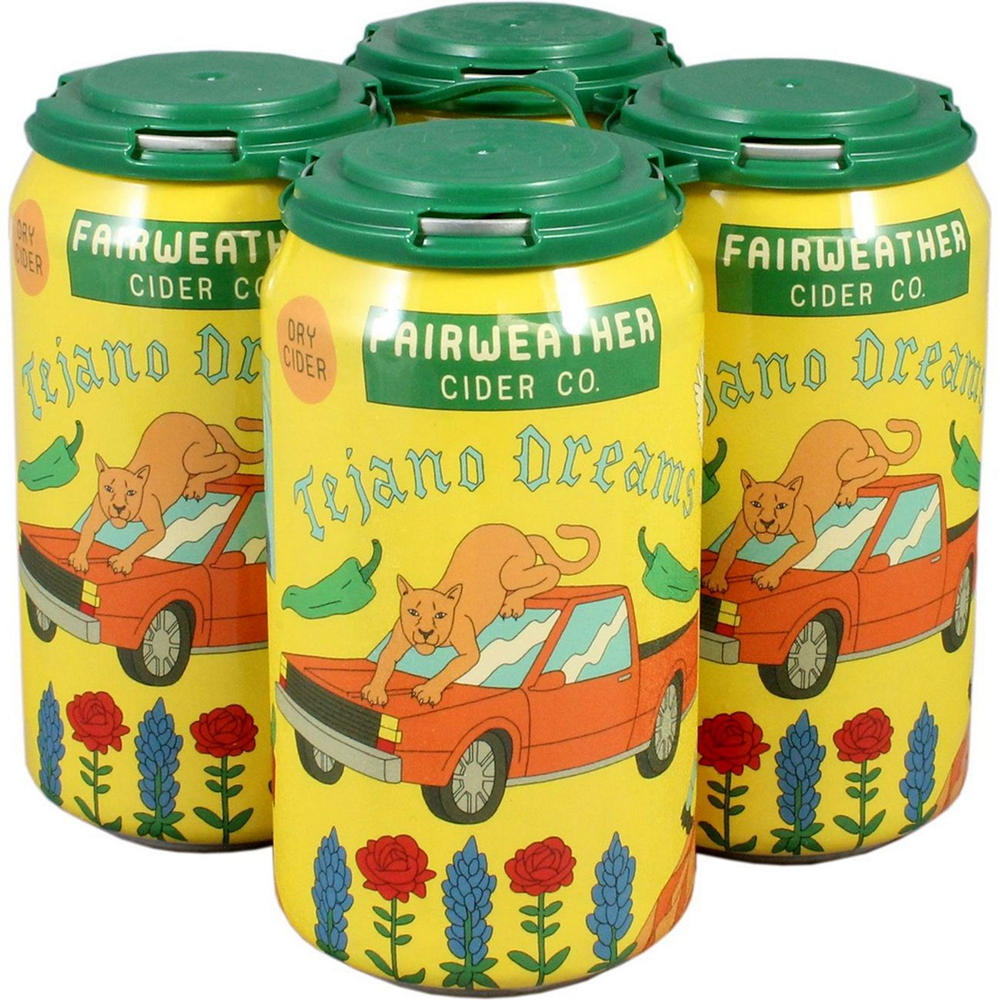 Fairweather Cider Co Tejano Dreams 4 pk Cans, 12 oz