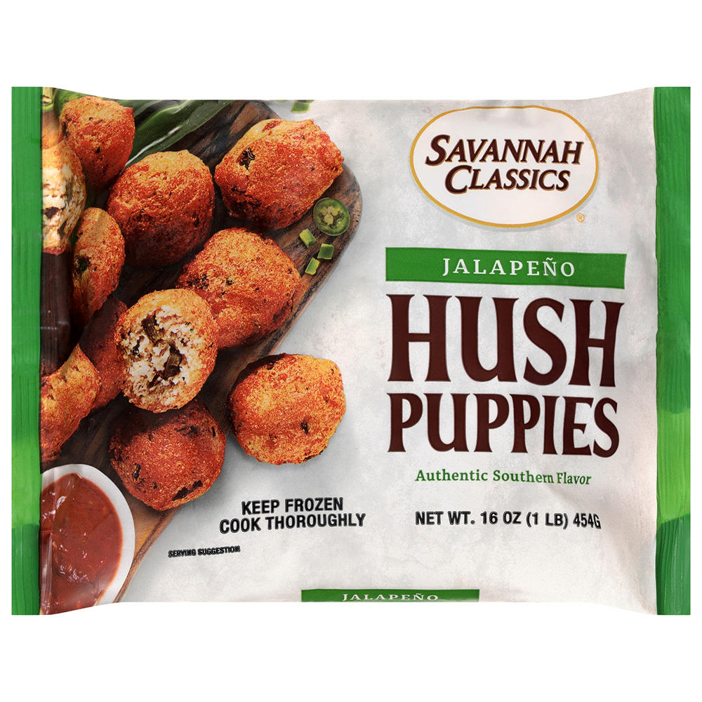 Savannah Classics Frozen Jalapeno Hush Puppies, 16 oz