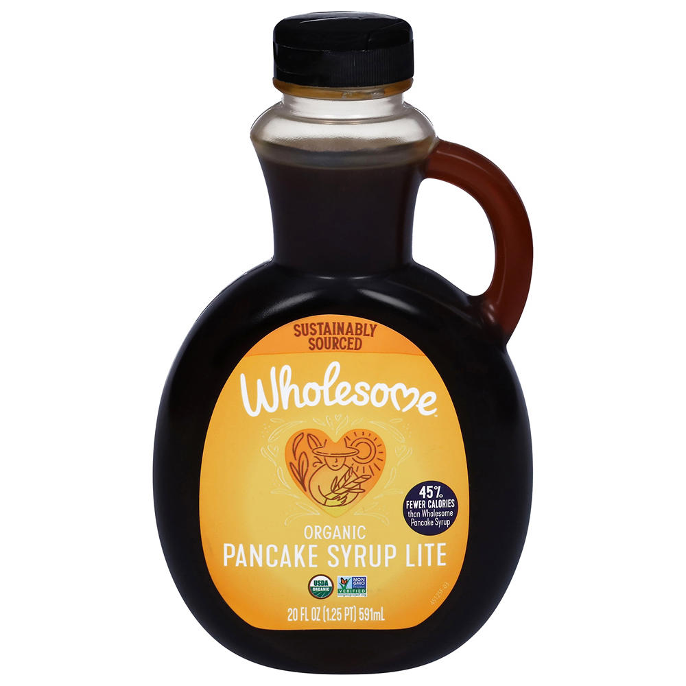 Wholesome Organic Pancake Syrup Lite, 20 oz