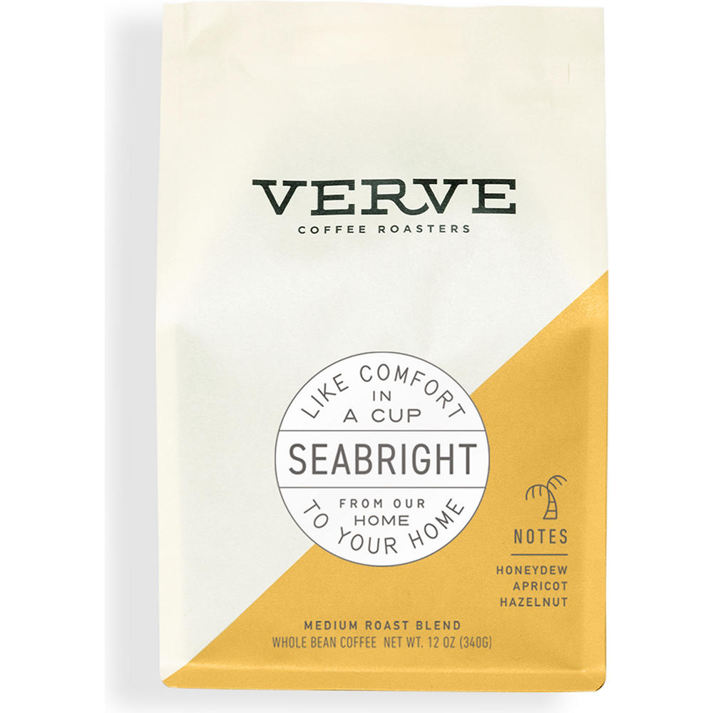 Verve Seabright Medium Roast Blend Whole Bean Coffee, 12 oz