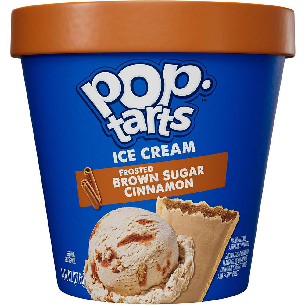Pop-Tarts Ice Cream - Frosted Brown Sugar Cinnamon, 14 oz