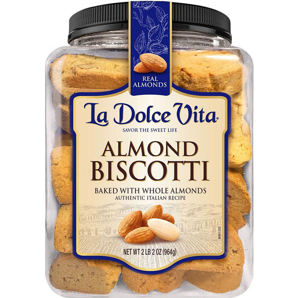 Nonni's La Dolce Vita Classic Almond Biscotti, 34 oz