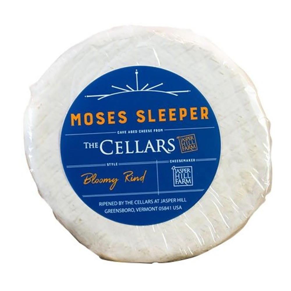 Cellars at Jasper Hill Moses Sleeper Fresh Bloomy Cheese, Avg. 0.25 lb