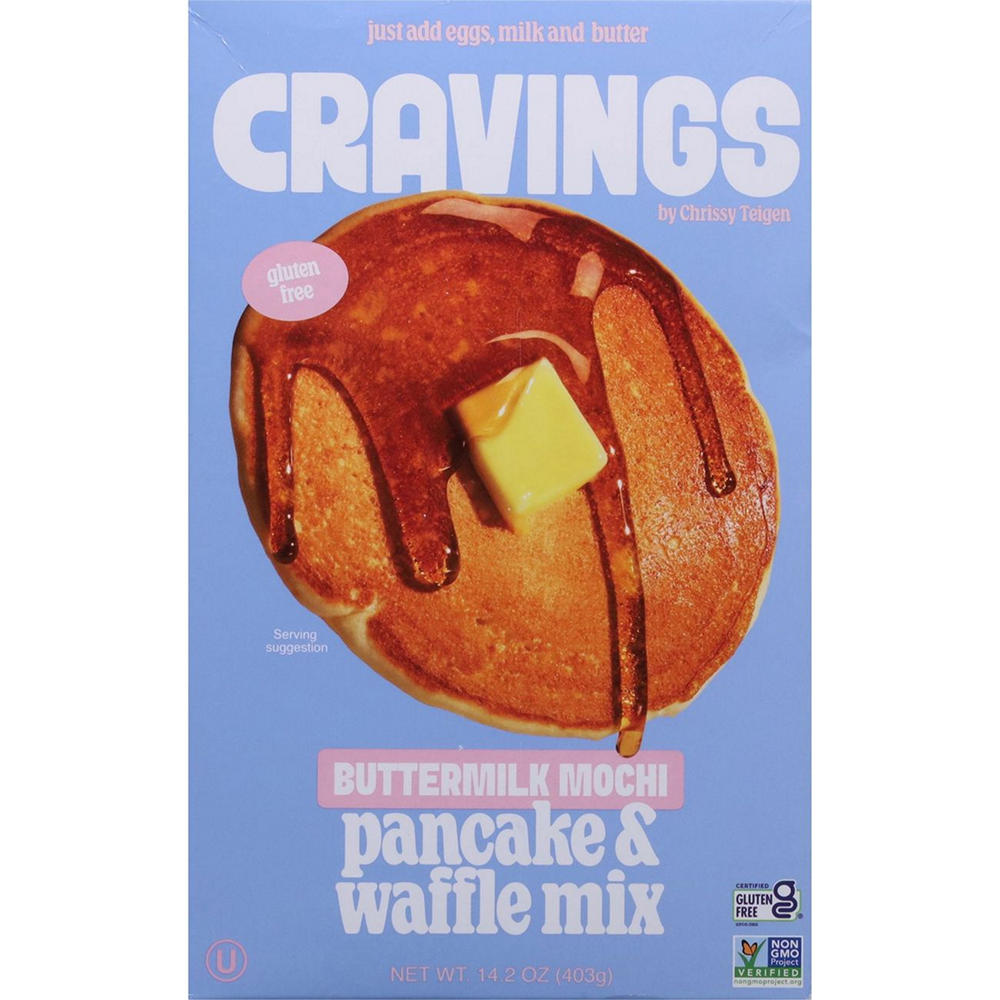 Cravings Buttermilk Mochi Pancake & Waffle Mix, 14.2 oz