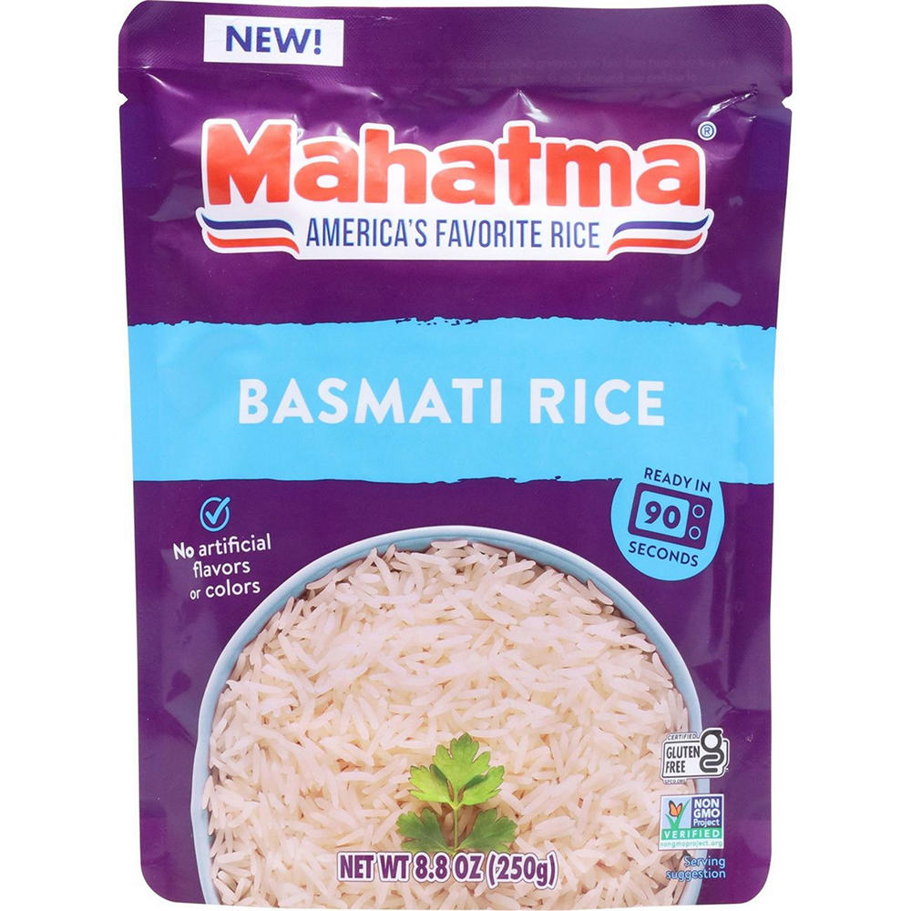 Mahatma Ready To Serve Basmati Rice Pouch , 8.8 oz