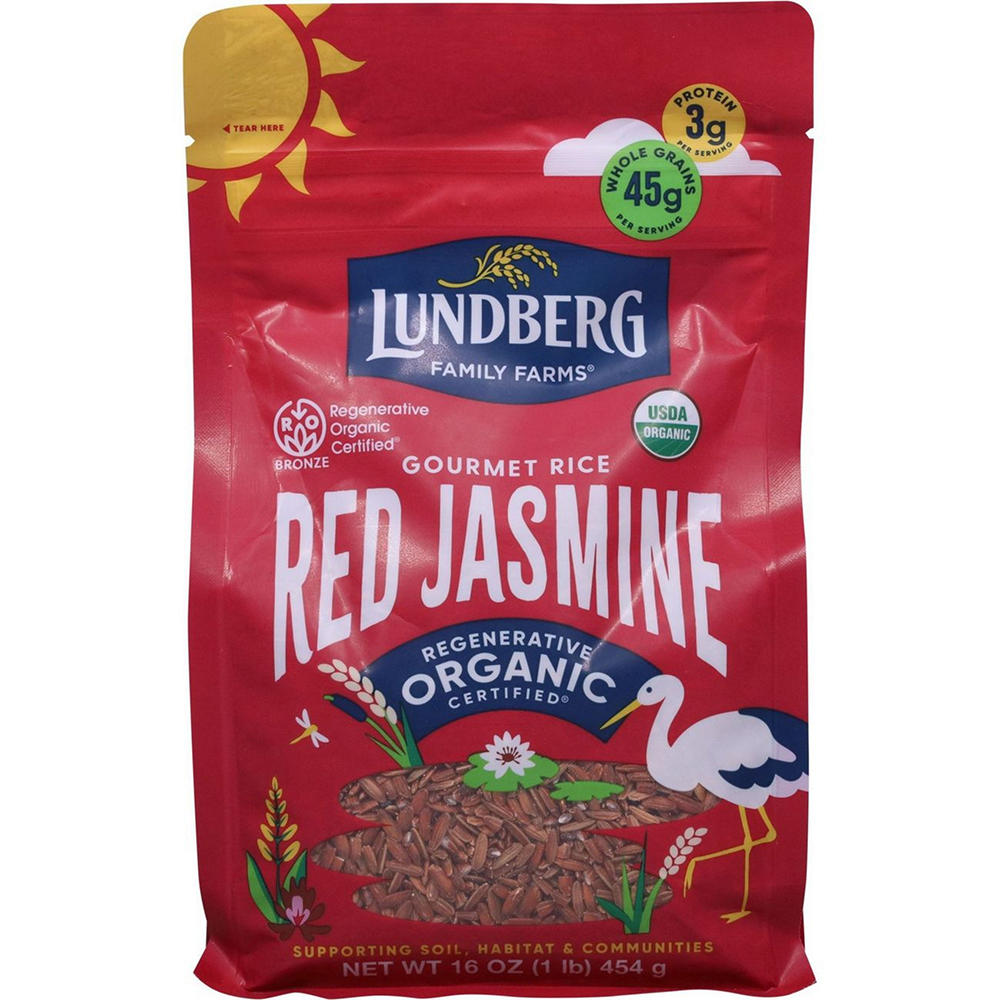 Lundberg Organic Red Jasmine Gourmet Rice, 16 oz