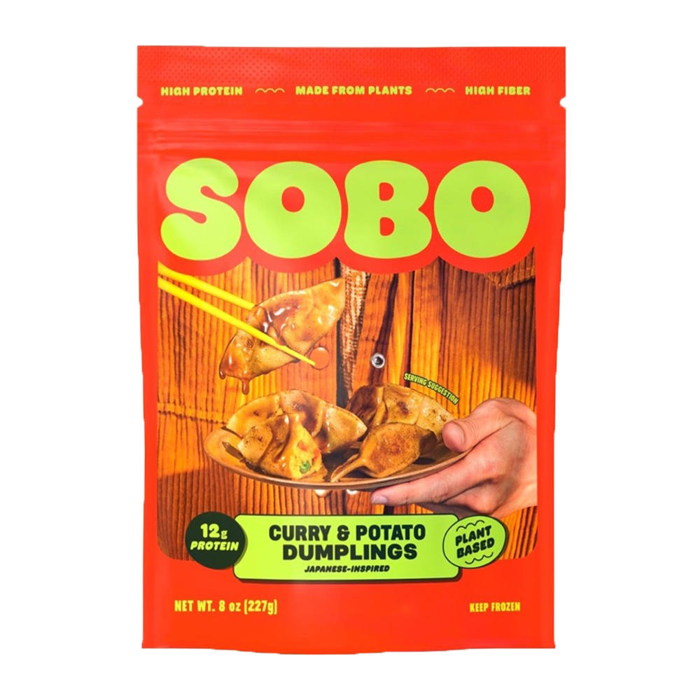 Sobo Plant Based Curry & Potato Dumplings, 8 oz