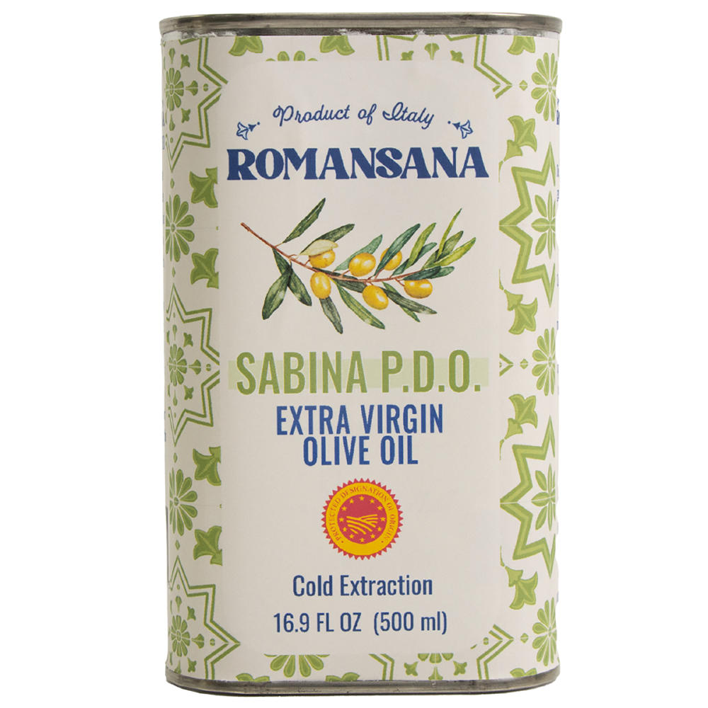Romansana Sabina PDO Extra Virgin Olive Oil Cold Extract, 16.9 oz