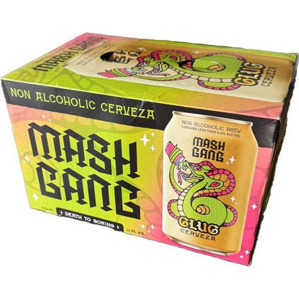 Mash Gang Non Alcoholic Glug Cerveza 6 pk Cans, 12 oz